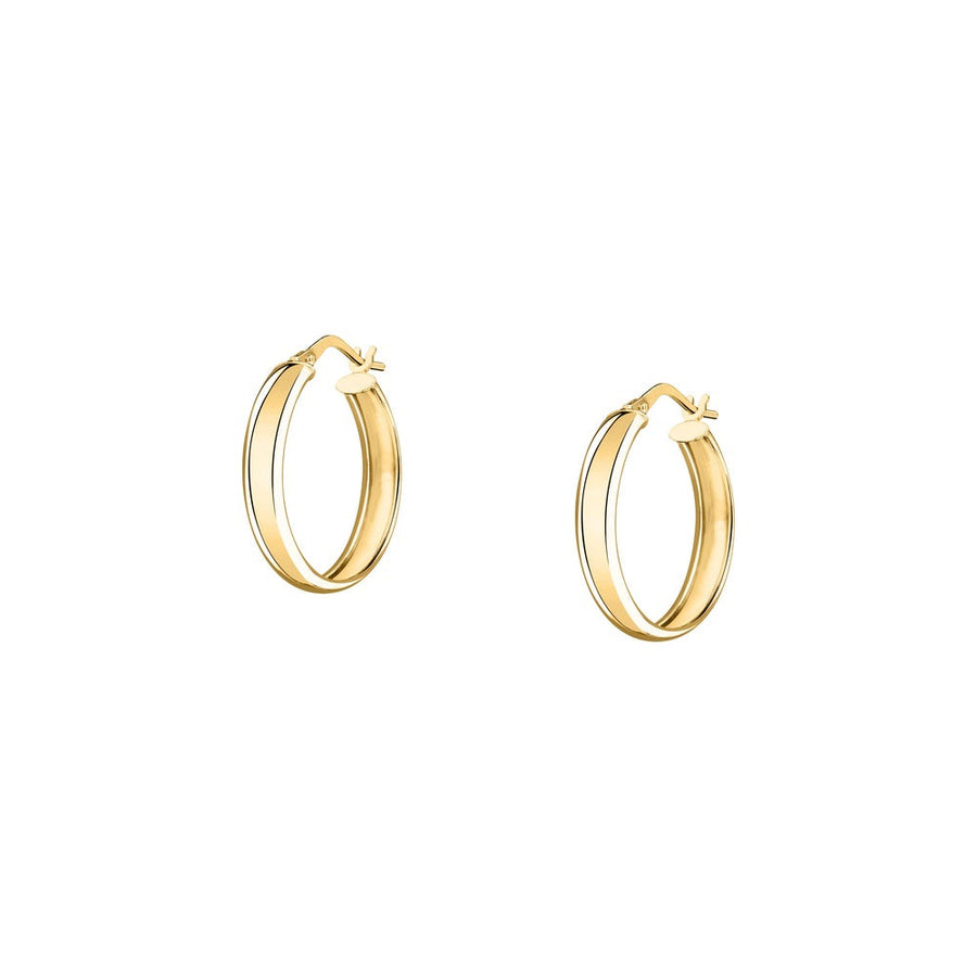 Woman Creole Gold Anniversary 9K Earrings