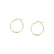 Woman Creole Gold Anniversary 9K Earrings