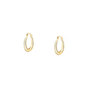 Woman Creole Gold Anniversary 9K Earrings