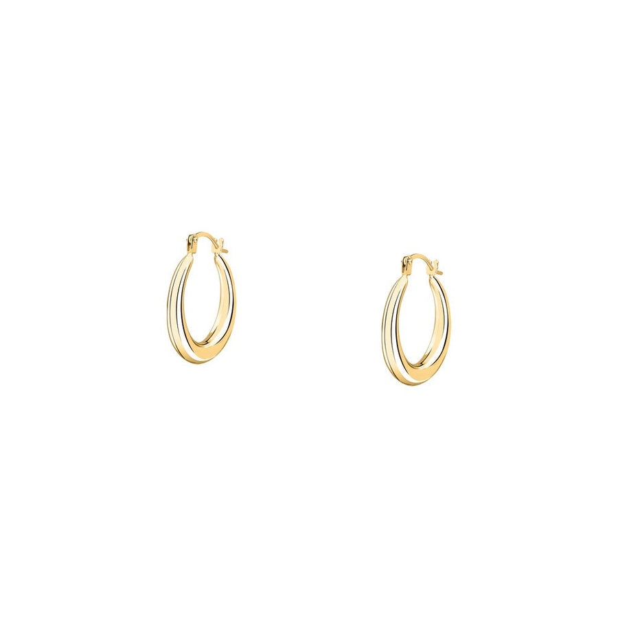 Woman Creole Gold Anniversary 9K Earrings