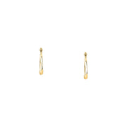 Woman Creole Gold Anniversary 9K Earrings