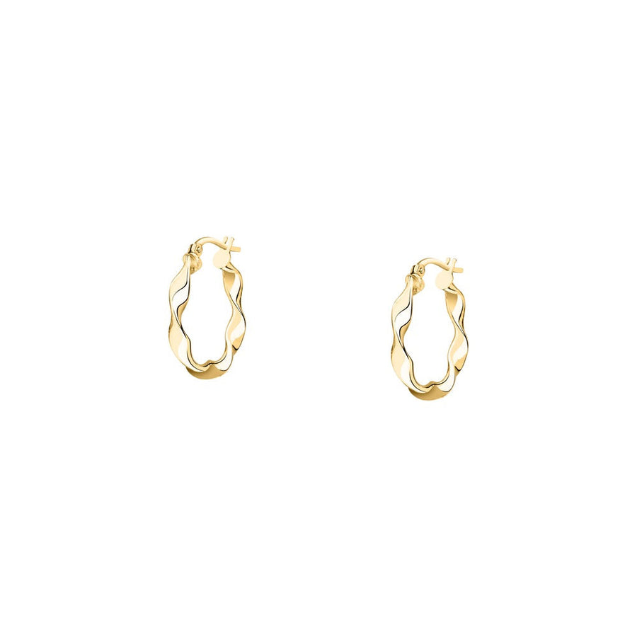 Woman Creole Gold Anniversary 9K Earrings