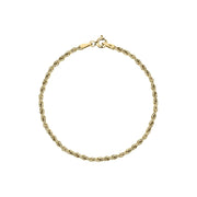 Woman Corda Gold 9K Bracelet