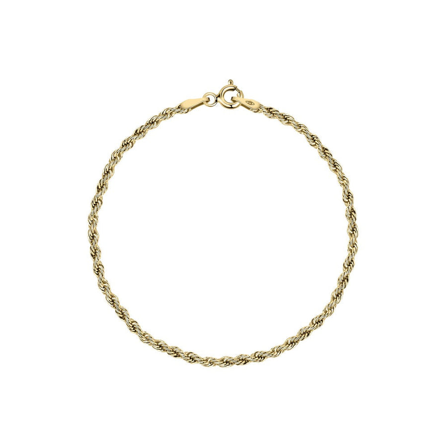 Woman Corda Gold 9K Bracelet