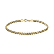 Woman Corda Gold 9K Bracelet