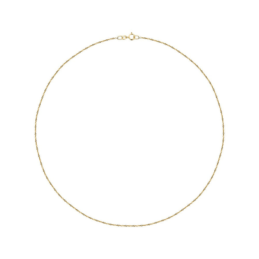 Woman Singapore Gold Anniversary 9K Chain