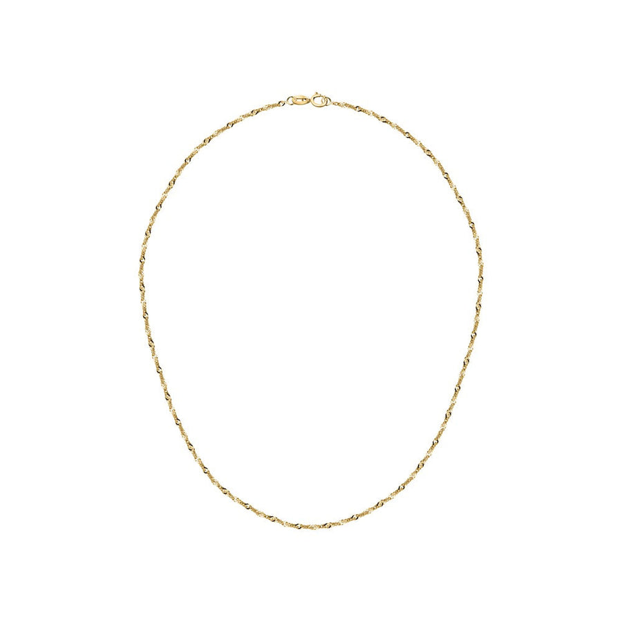 Woman Singapore Gold Anniversary 9K Chain