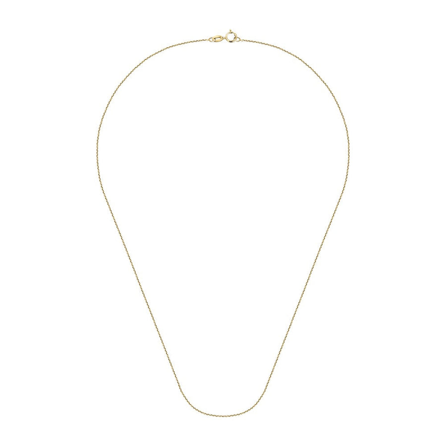 Woman Forzatina Diamantata Gold Anniversary 9K Chain