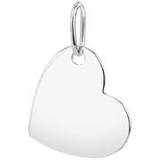 Woman Memory White Gold 9K Pendant