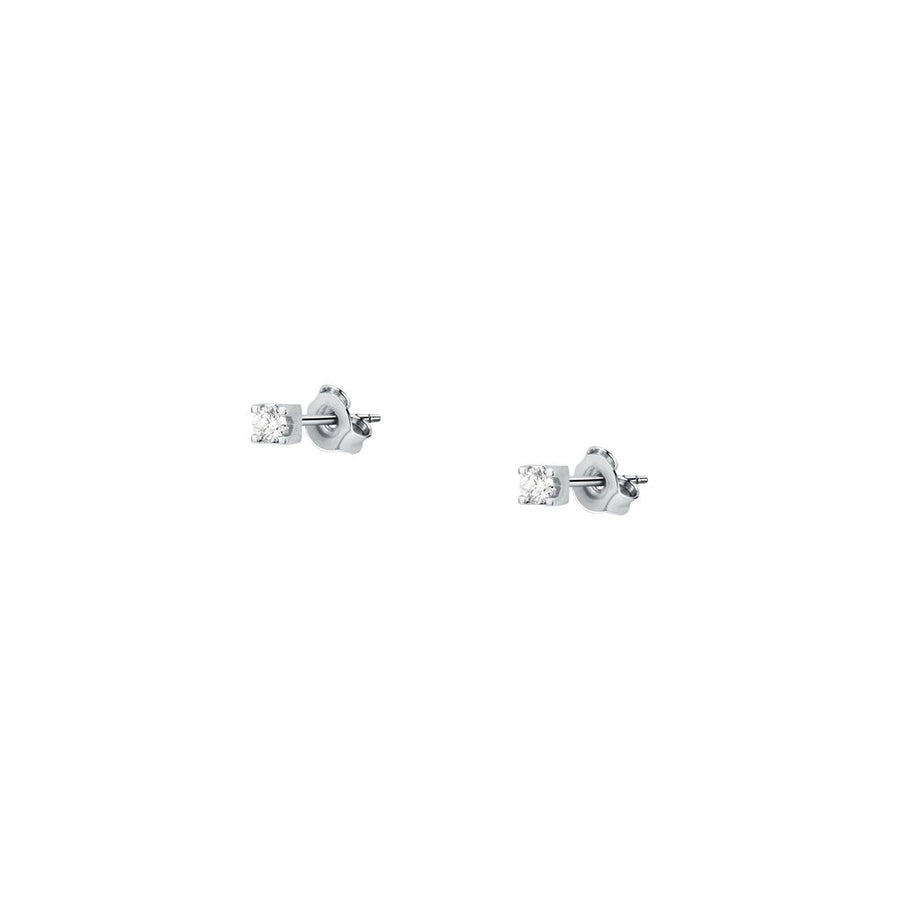 Woman Promessa Damore Diamonds 9K Earrings
