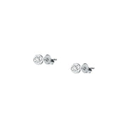 Woman Promessa Damore Diamonds 9K Earrings