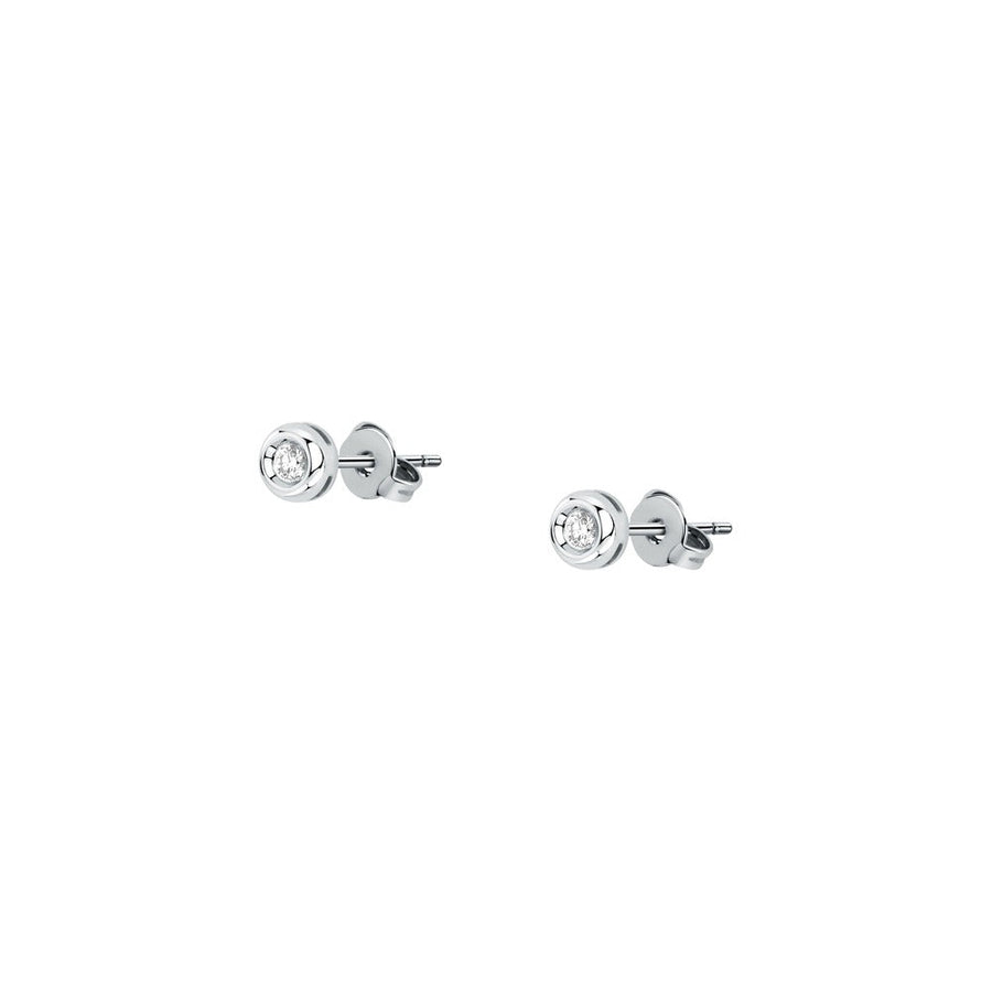 Woman Promessa Damore Diamonds 9K Earrings