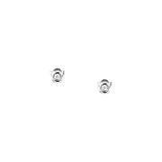 Woman Promessa Damore Diamonds 9K Earrings