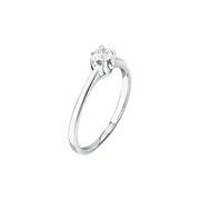 Woman Promessa Damore Diamonds 9K Ring