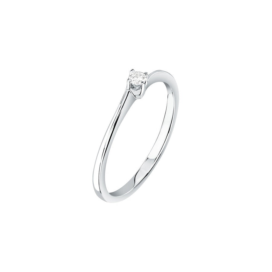 Woman Promessa Damore Engagement 9K Ring