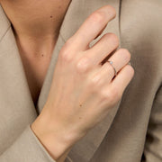 Woman Promessa Damore Engagement 9K Ring