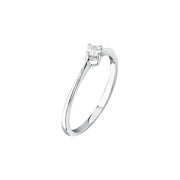 Woman Promessa Damore Diamonds 9K Ring