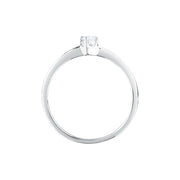 Woman Promessa Damore Diamonds 9K Ring