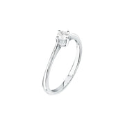 Woman Promessa Damore Diamonds 9K Ring