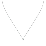 Woman Promessa Damore Diamonds 9K Necklace
