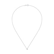 Woman Promessa Damore Diamonds 9K Necklace