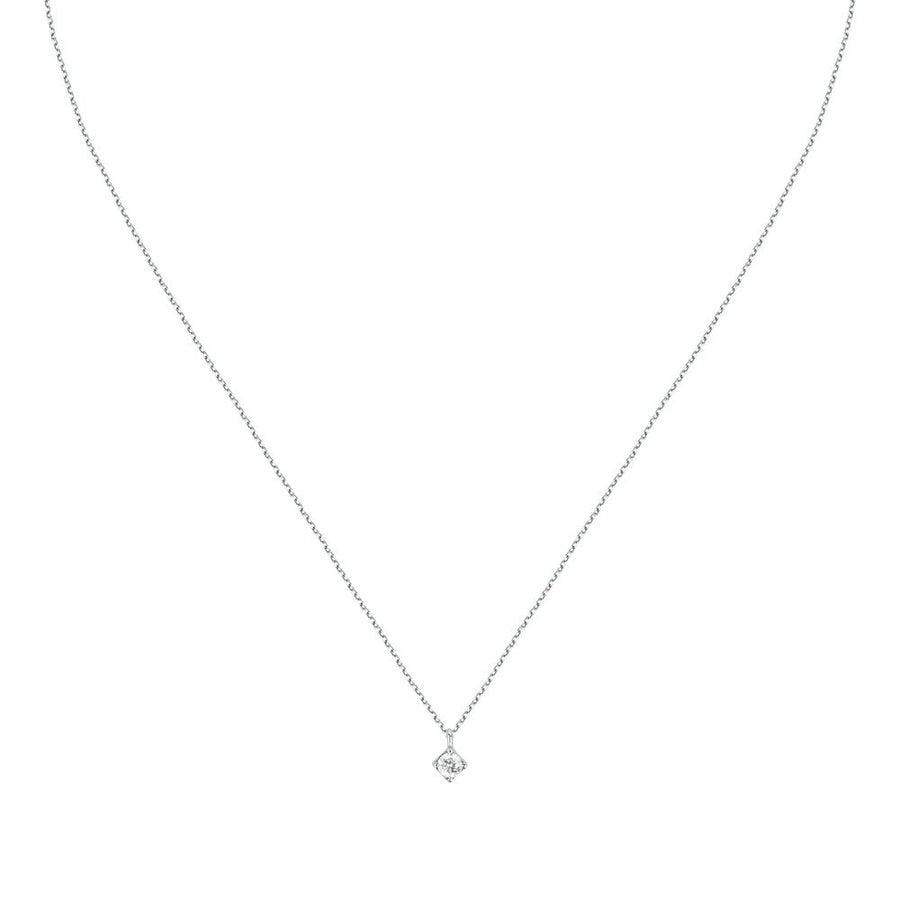 Woman Promessa Damore Diamonds 9K Necklace
