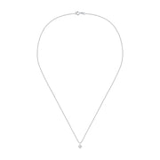 Woman Promessa Damore Diamonds 9K Necklace