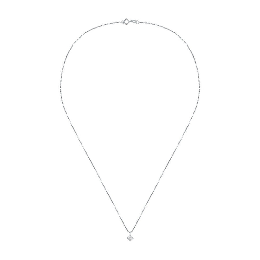 Woman Promessa Damore Diamonds 9K Necklace