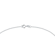 Woman Promessa Damore Diamonds 9K Necklace