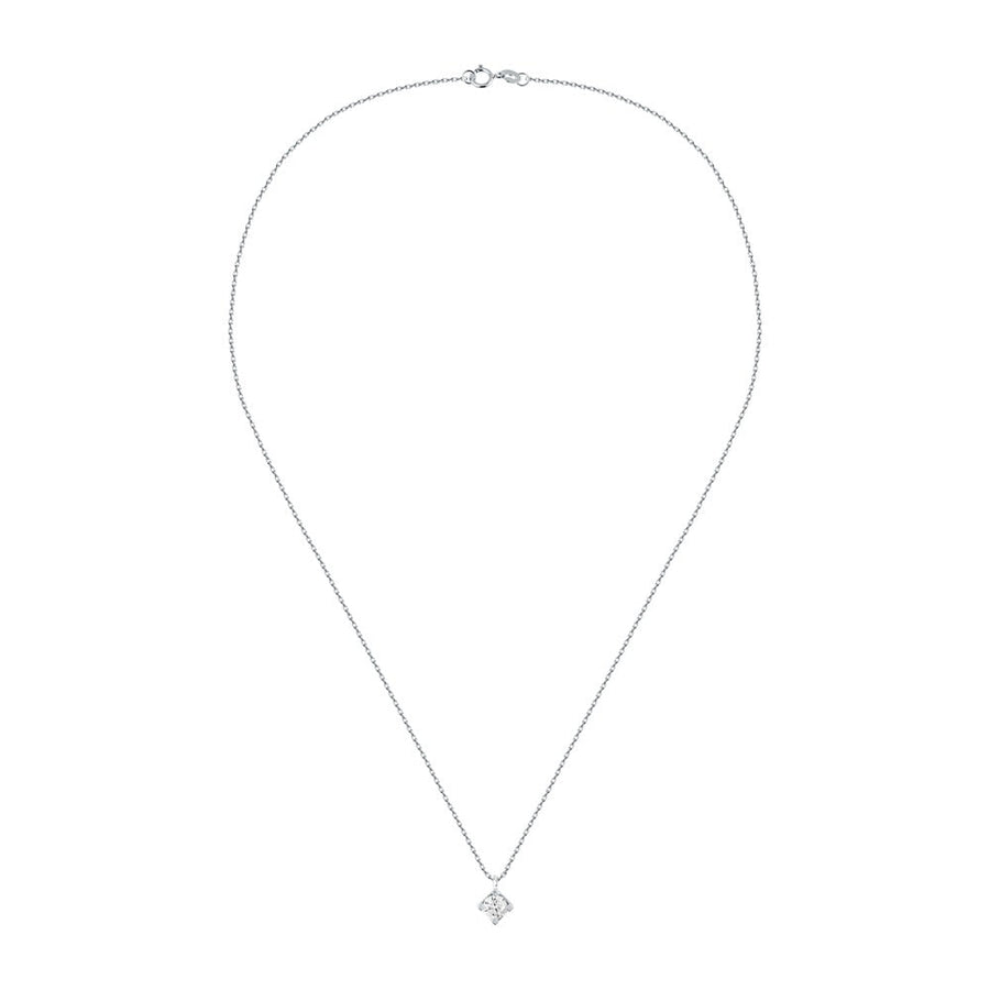 Woman Promessa Damore Diamonds 9K Necklace