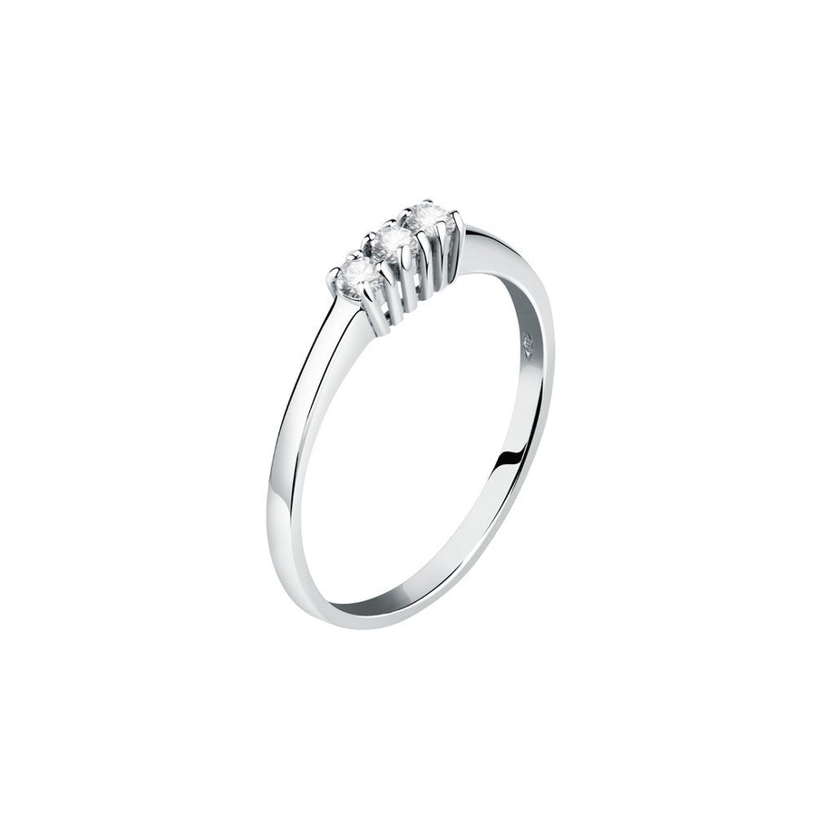 Woman Infinity Diamonds 9K Ring