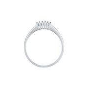 Woman Infinity Diamonds 9K Ring