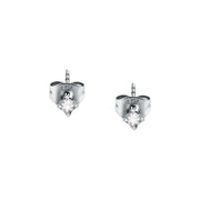 Woman Promessa Damore Diamonds 9K Earrings