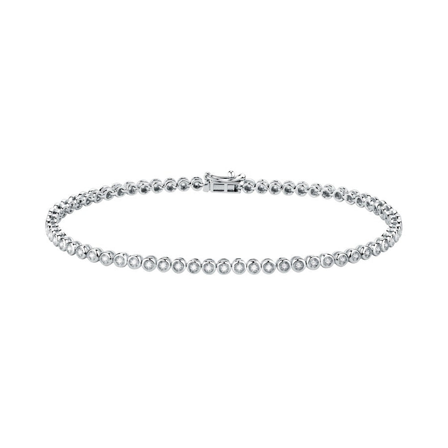 Woman B-Tennis Diamonds 9K Bracelet
