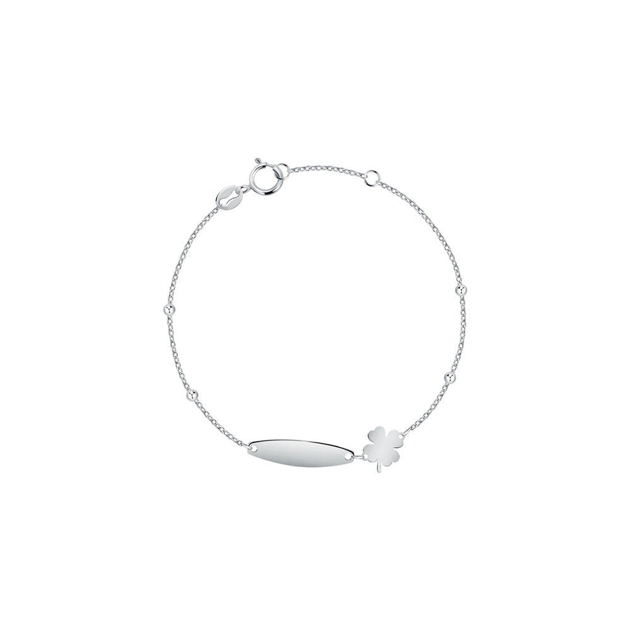 Kids B-Baby Gold Clover 9K Bracelet
