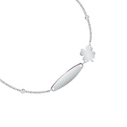 Kids B-Baby Gold Clover 9K Bracelet