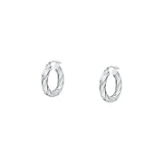 Woman Creole Gold Anniversary 9K Earrings