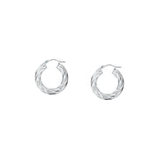 Woman Creole Gold Anniversary 9K Earrings