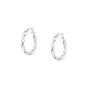 Woman Creole Gold Anniversary 9K Earrings
