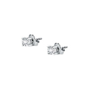 Woman Petite Etoile Diamonds 9K Earrings
