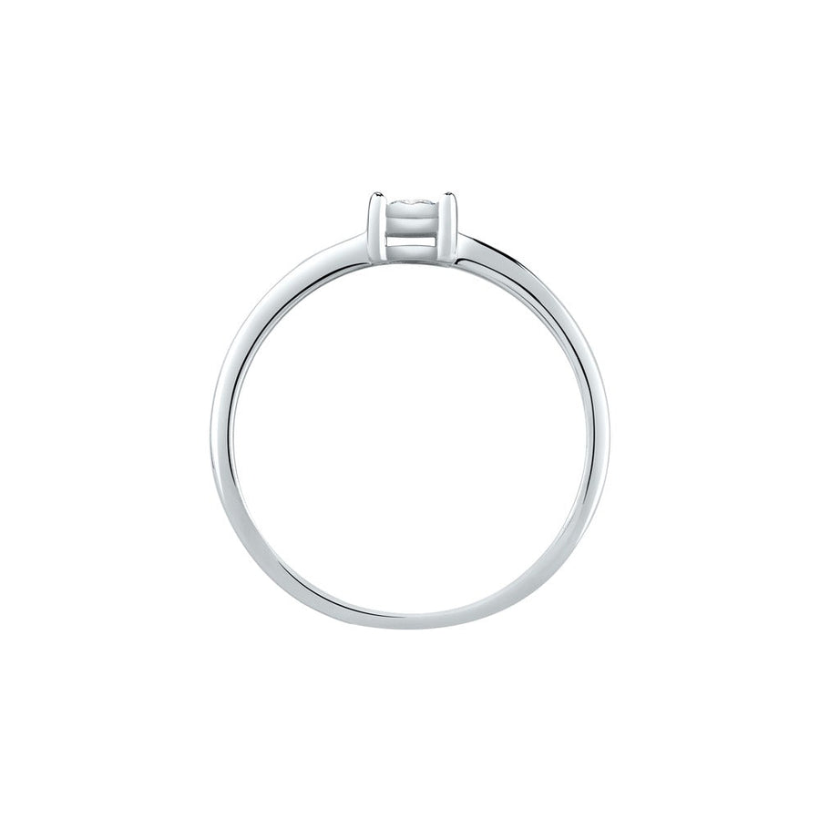 Woman Petite Etoile Diamonds 9K Ring