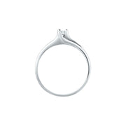 Woman Petite Etoile Engagement 9K Ring