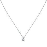 Woman Petite Etoile Diamonds 9K Necklace