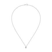 Woman Petite Etoile Diamonds 9K Necklace