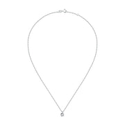 Woman Petite Etoile Diamonds 9K Necklace