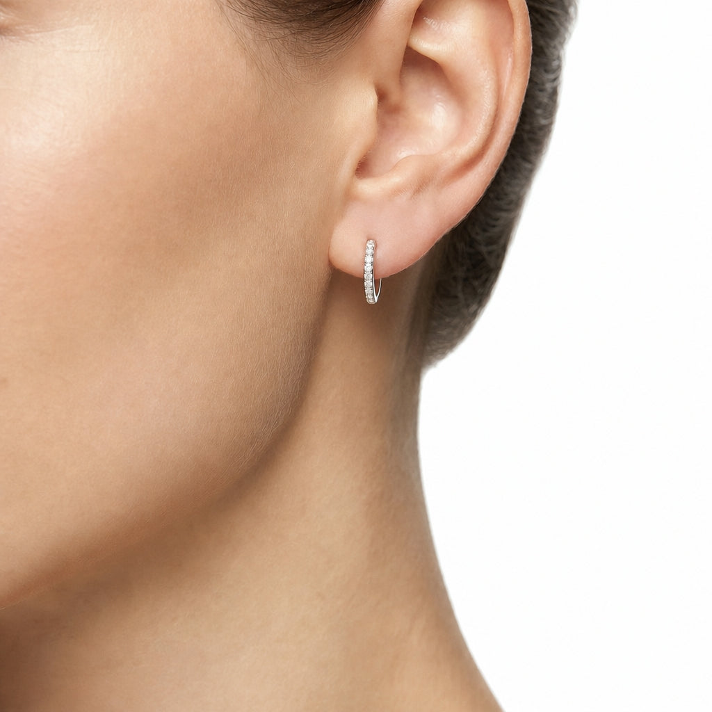 Woman B-Elegante Gold Anniversary 9K Earrings