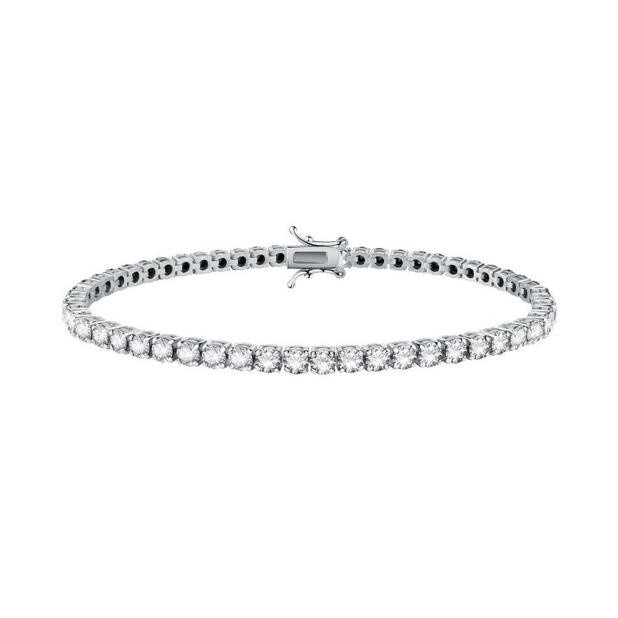 Woman B-Tennis Silver 925 Bracelet
