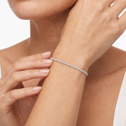 Woman B-Tennis Silver 925 Bracelet