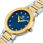 D'Amante Logo Women's Watch – Blue Dial, 30 mm – view 4