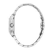 D'Amante Faceted Women's Watch – White Guilloche' Dial, 37 mm – view 5